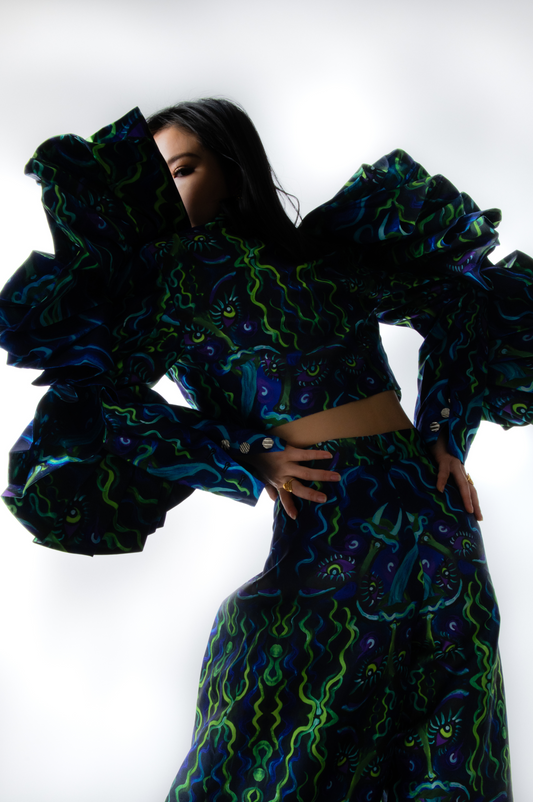 Wing Blue Flame Blazer