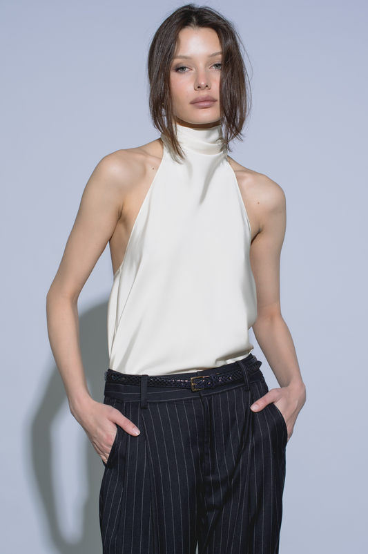 Eden Scarf Top Vanilla