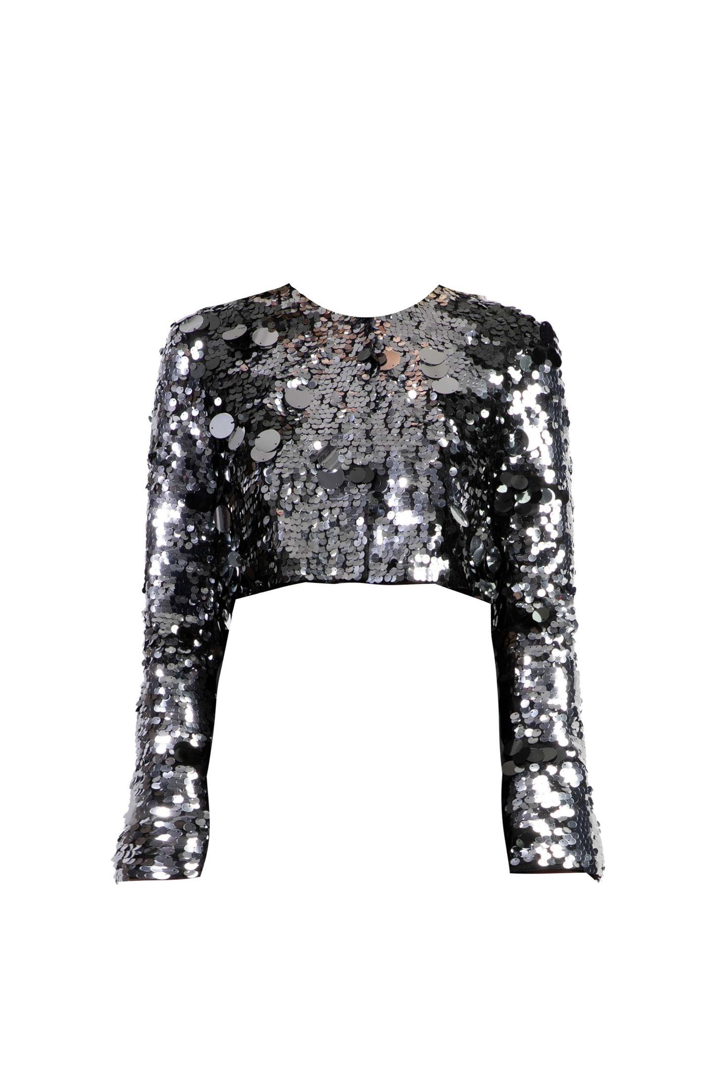 Silver Sequin Jacket