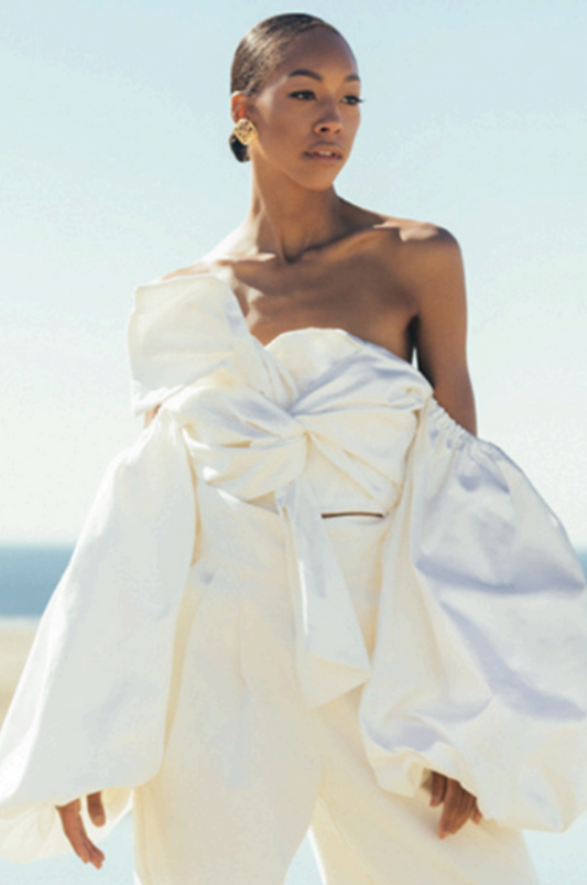 All About Romance Top White