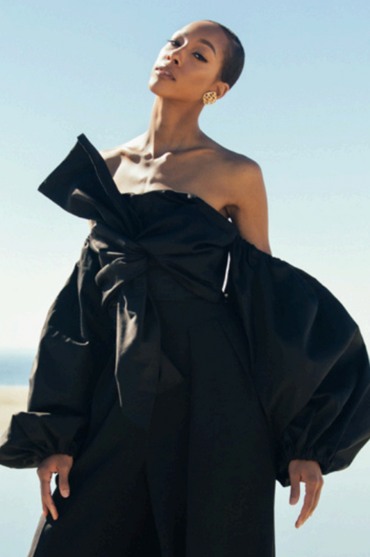 All About Romance Top Black