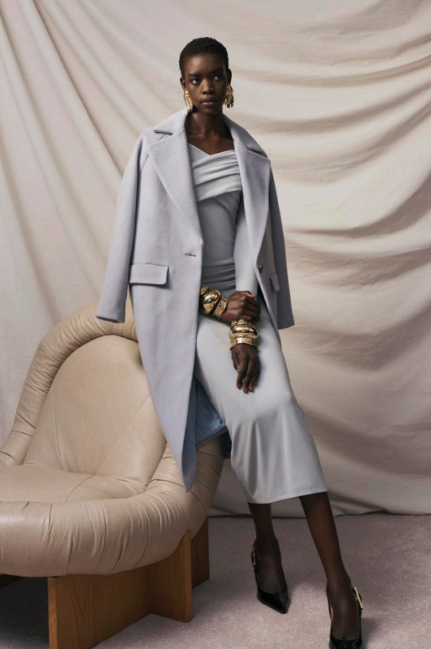 Cocoon Wool Coat