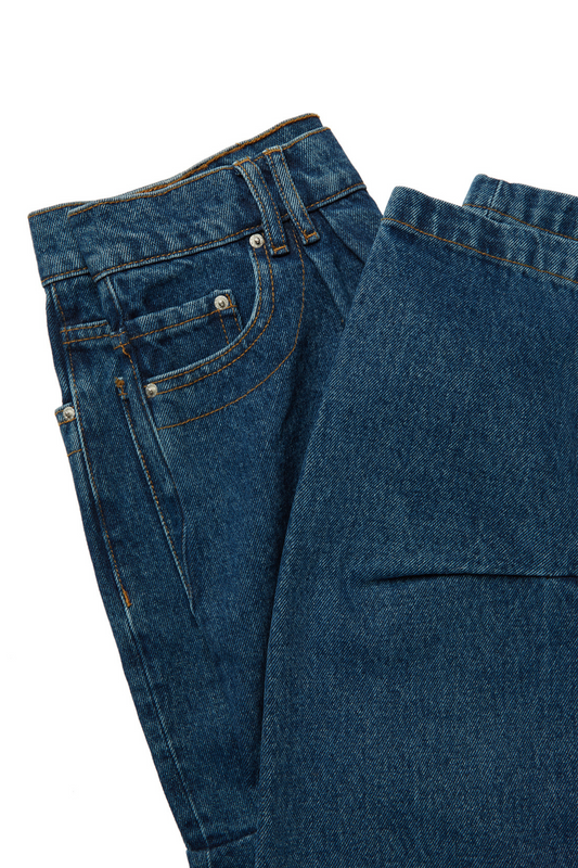 Aken Dark Blue Jeans