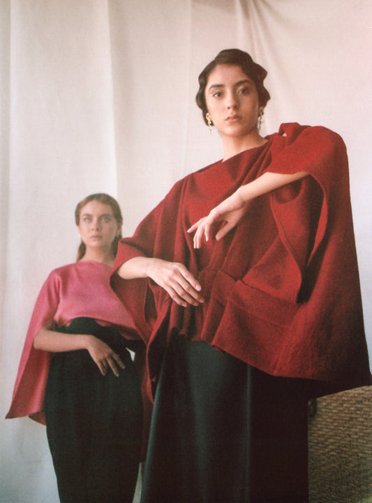 Castas Poncho Blouse