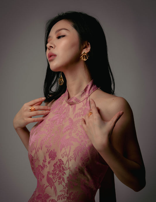 Le Visage Asymmetrical Earrings