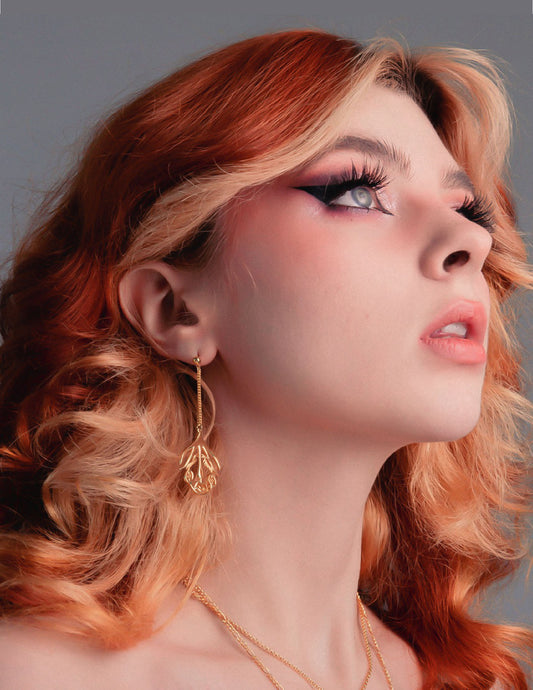 Le Visage Chandelier Earrings