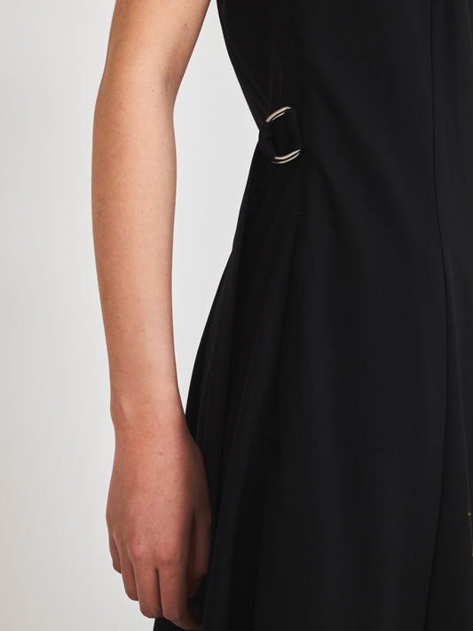 Cami Satin Dress with Bandaid