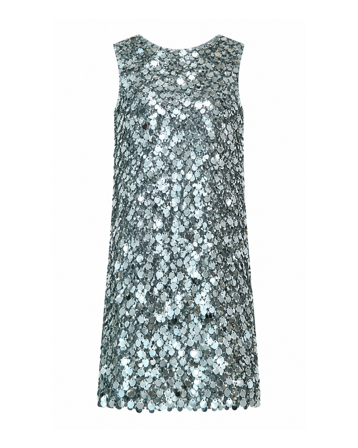 Sequin Babydoll Dress