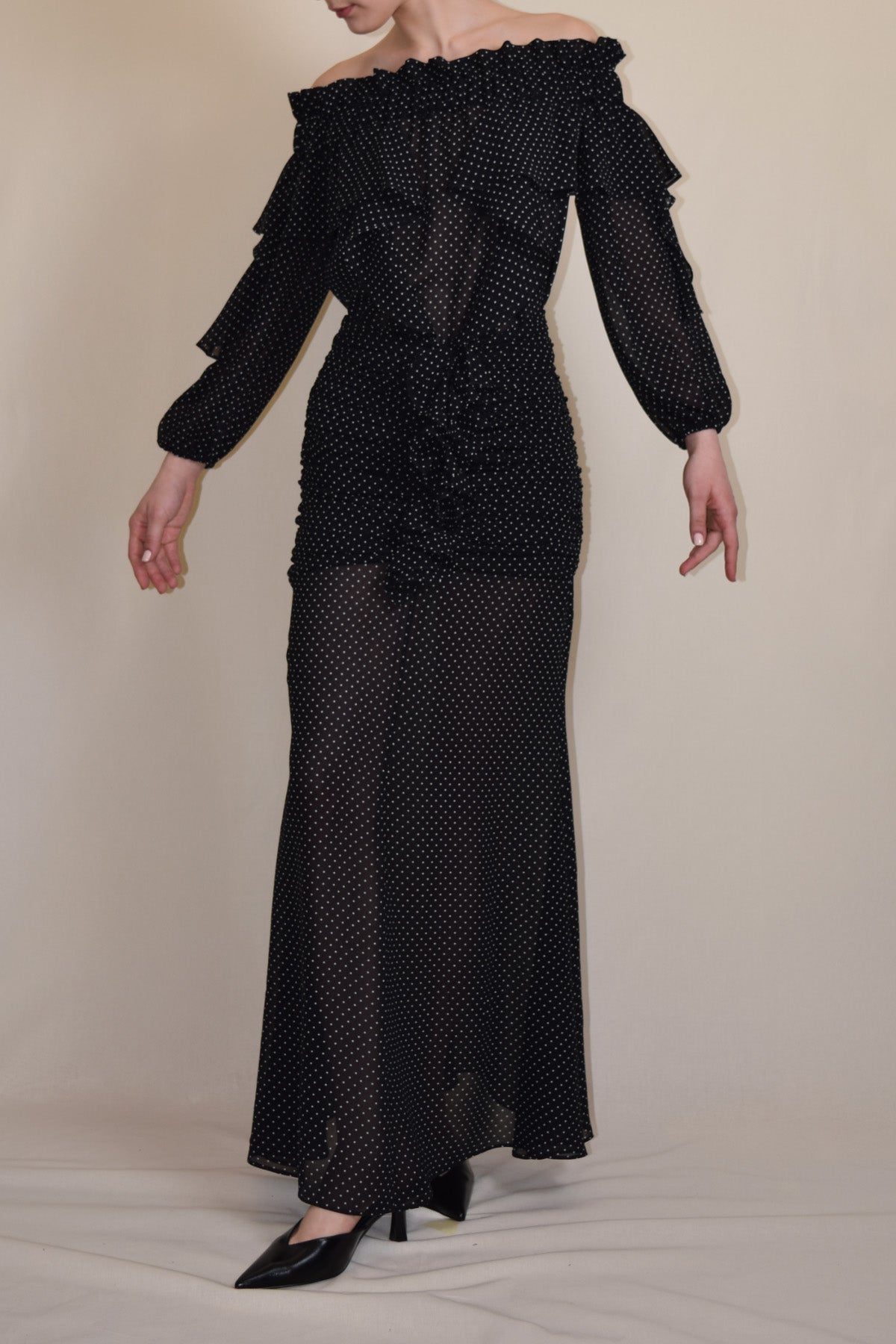 Maria Polka Dot Blouse