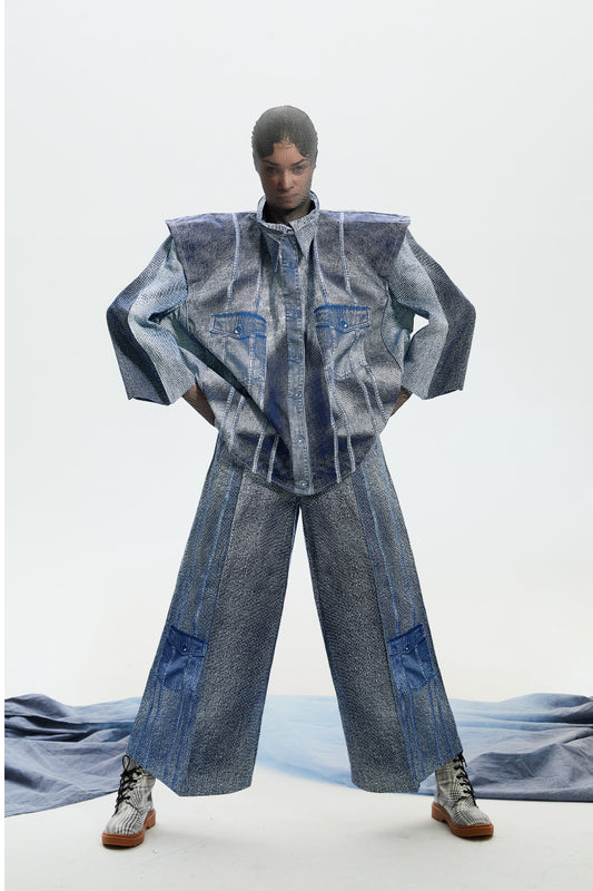 Bossy Denim Illusion Set