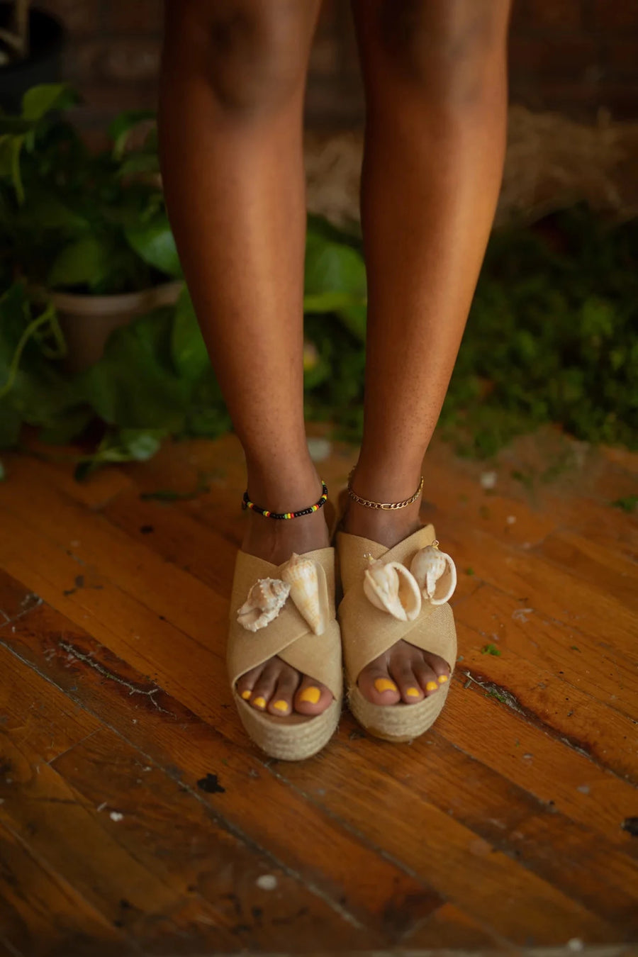 Seashell Heels