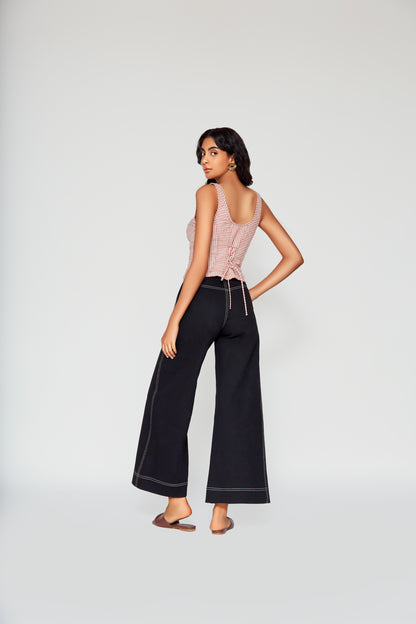 Erika Wide Leg Denim Pants
