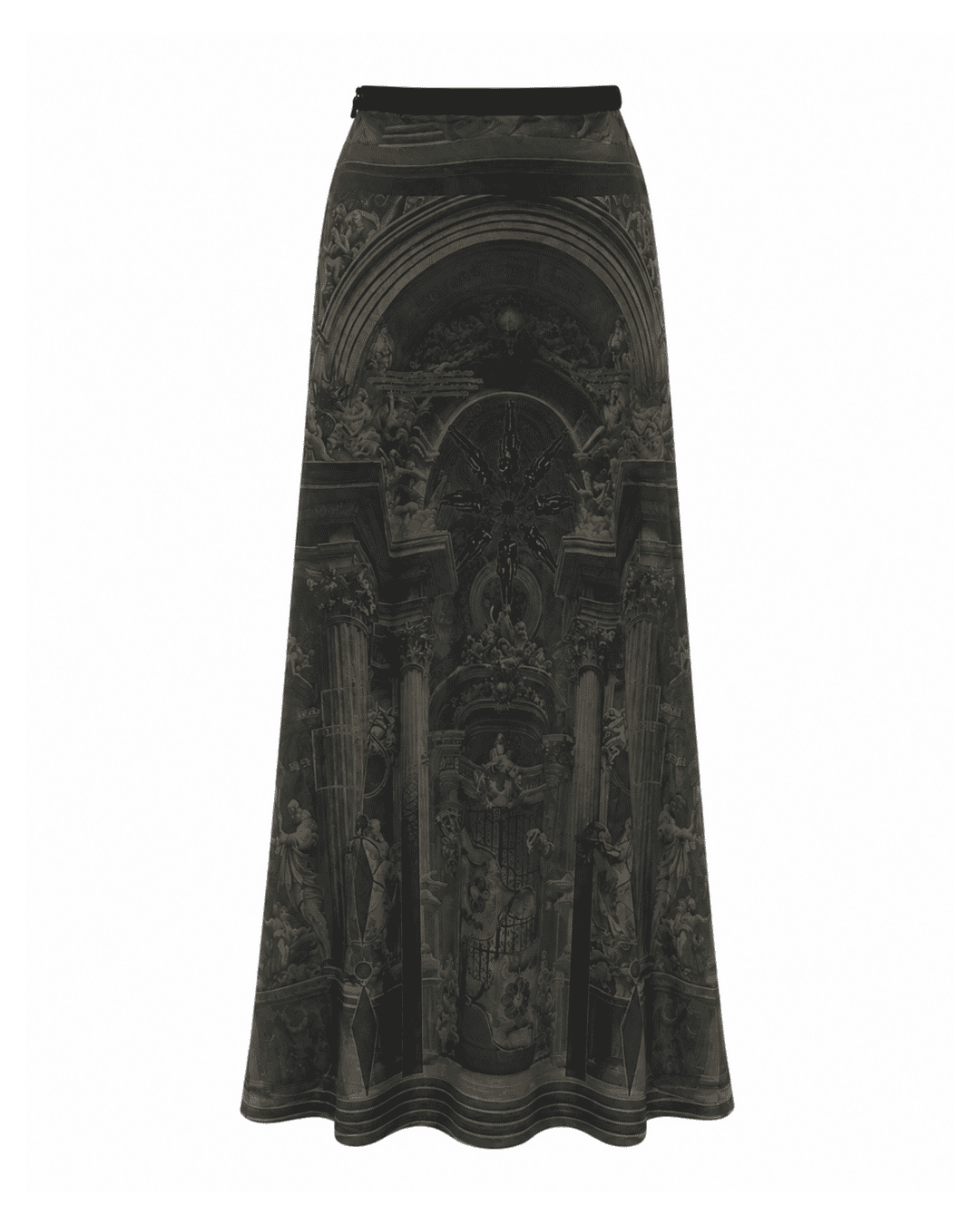 Tattoo Flared Skirt