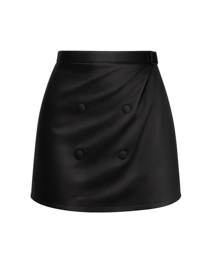Ashley Wrap Mini Skirt