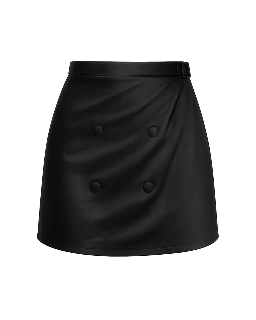 Ashley Wrap Mini Skirt