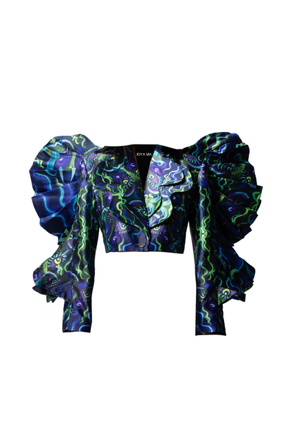 Wing Blue Flame Blazer