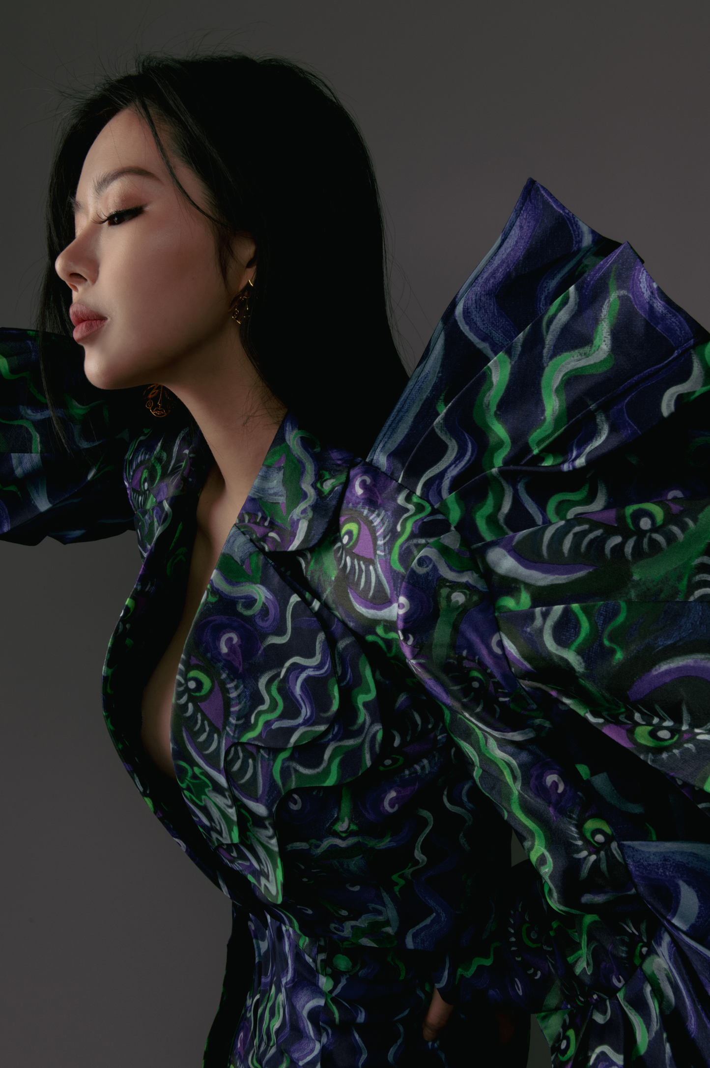 Wing Blue Flame Blazer