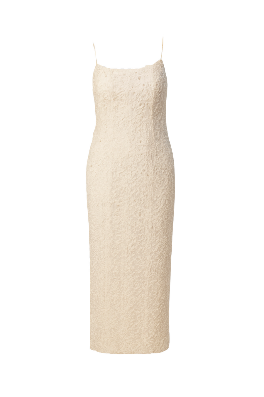 Pearl White Midi Dress
