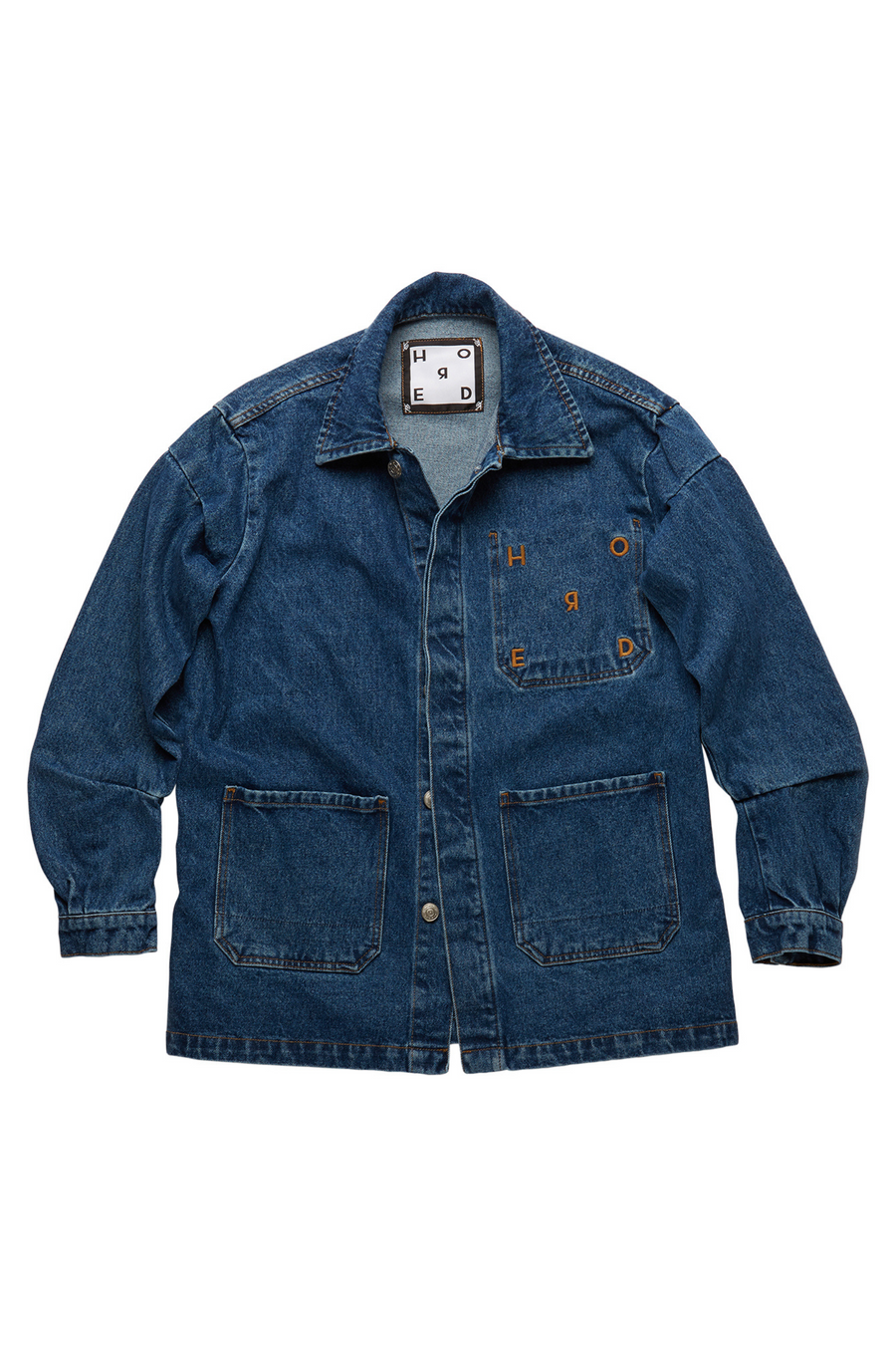 Aurun Dark Blue Jacket