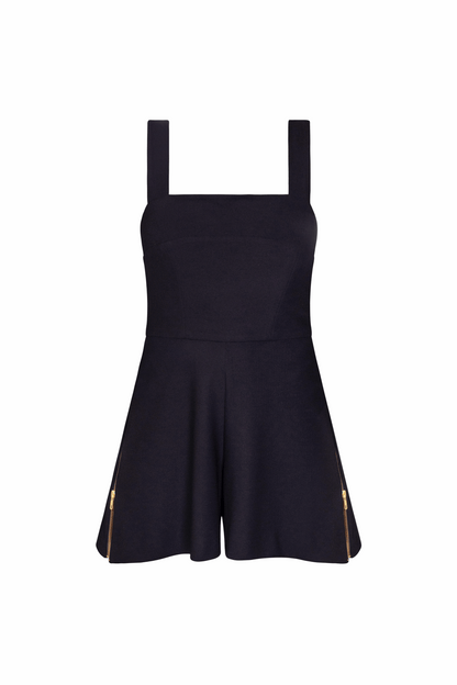 Uria Black Romper