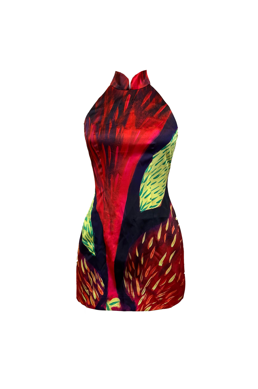 Beasty Mini Halter Dress
