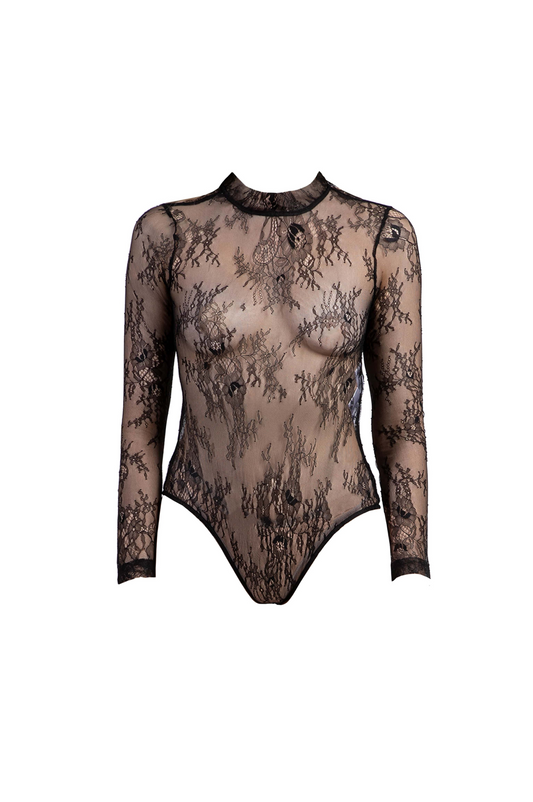 Black Lace Bodysuit