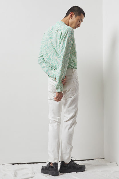 Epsom Green Printed Shirt