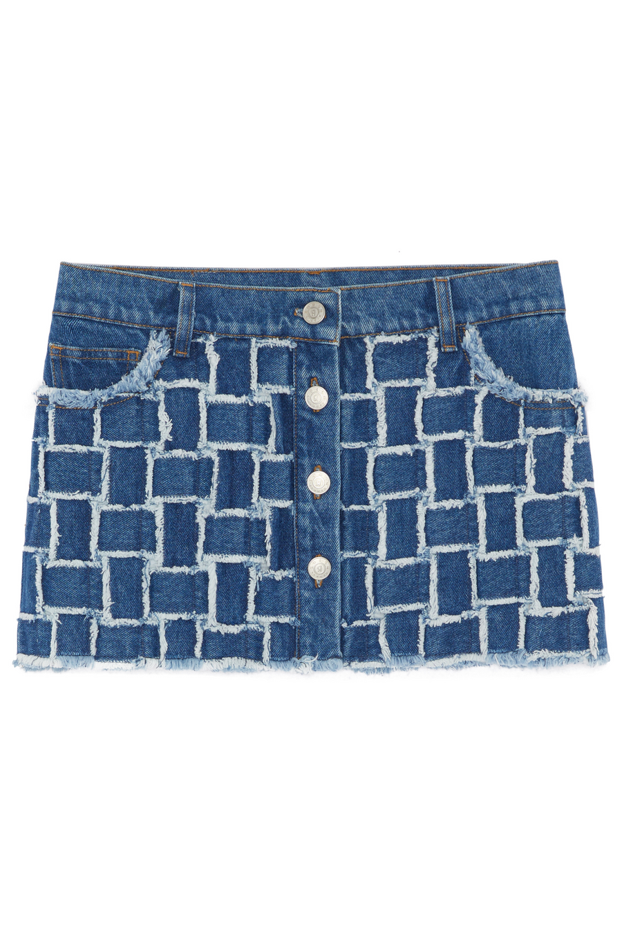 Hava Hand-Braided Mini Skirt