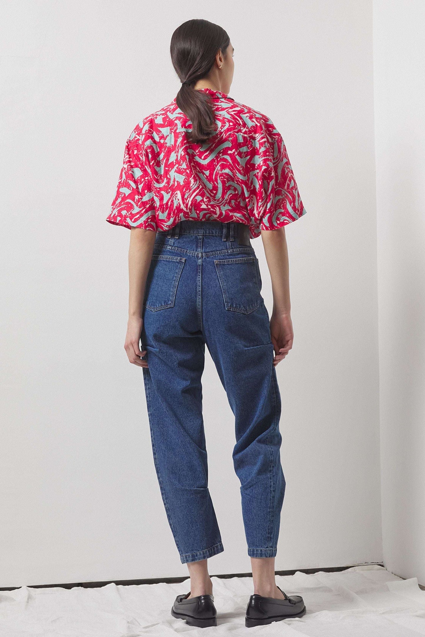 Aken Dark Blue Jeans