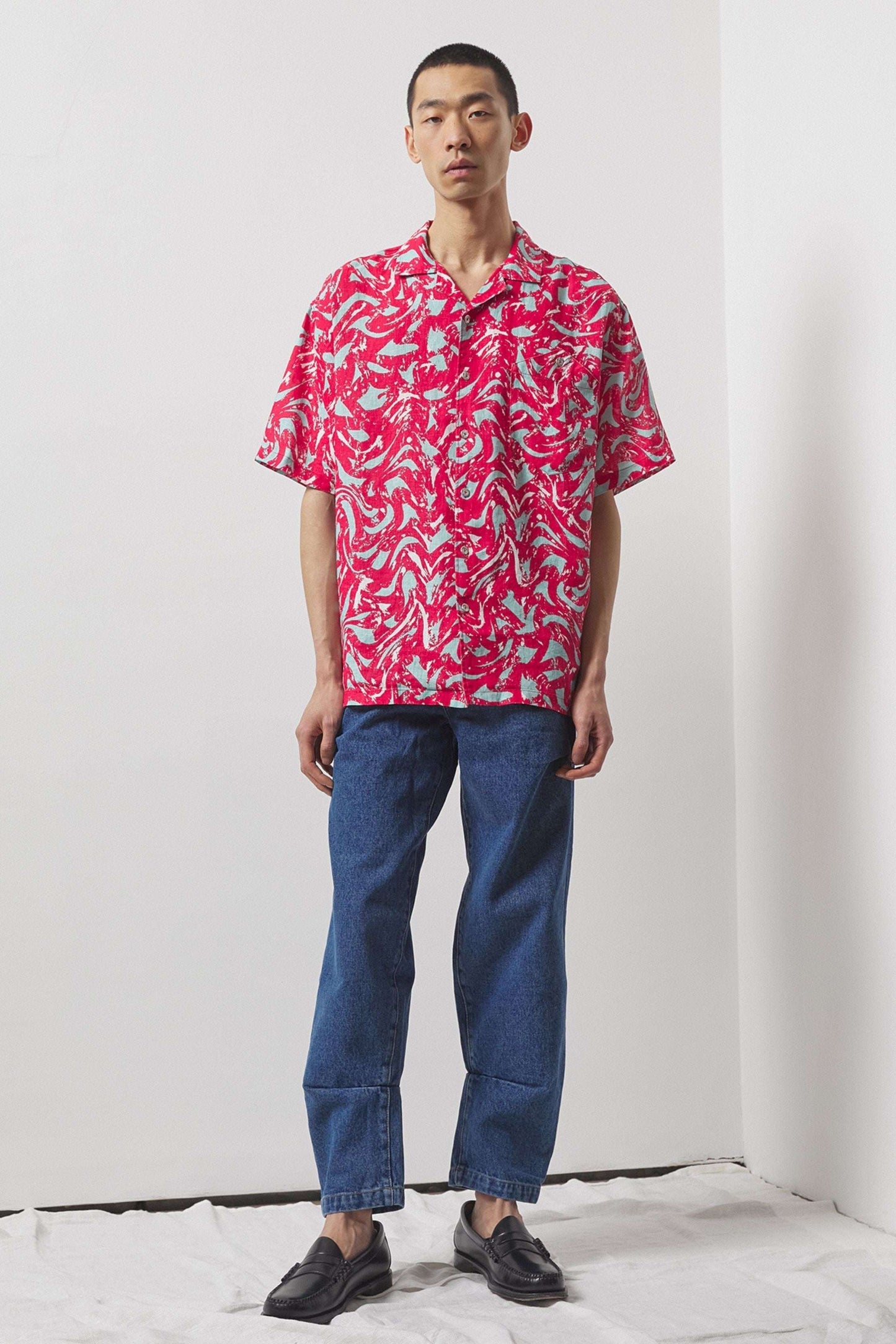 Aken Dark Blue Jeans