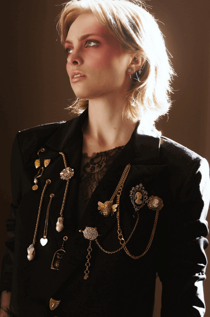 Antique Jewelry Blazer