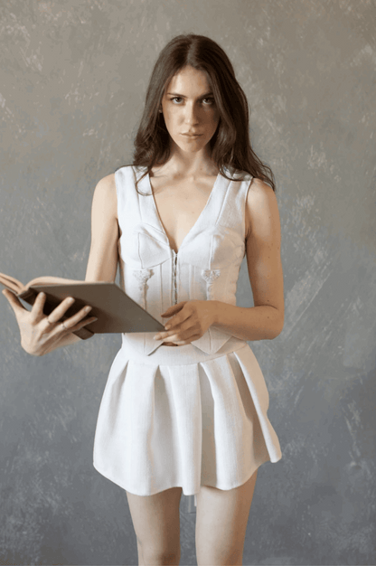 Mini Pleated Skirt