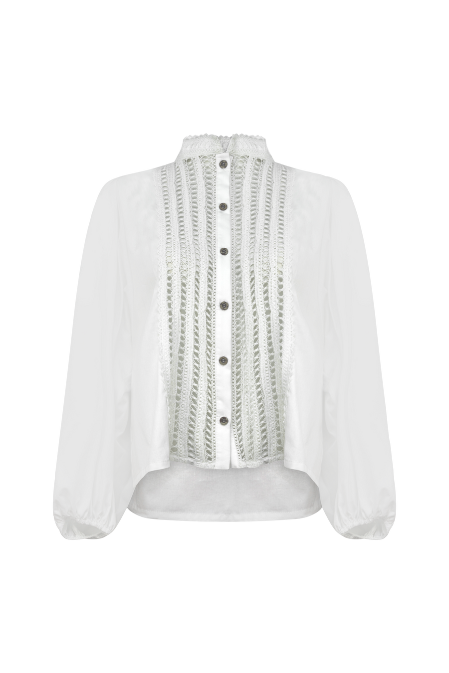 Eva Cotton Lace Blouse