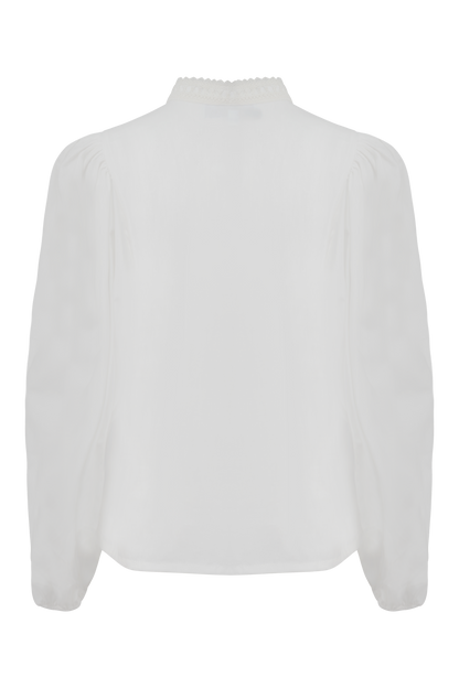 Eva Cotton Lace Blouse
