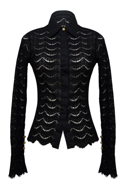 Joan Sheer Lace Top