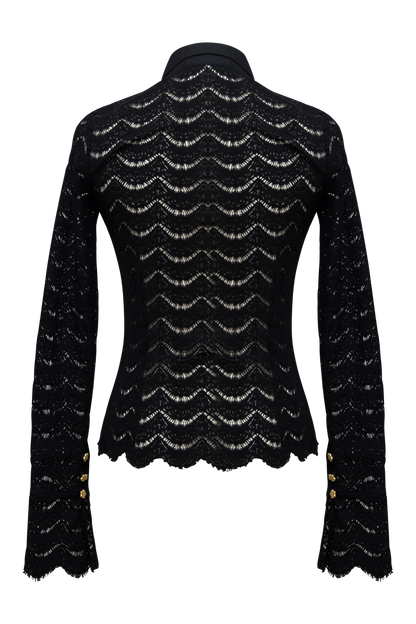 Joan Sheer Lace Top