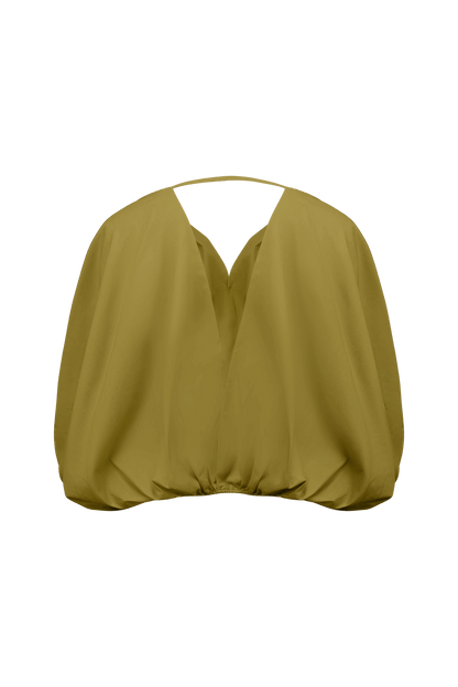 Zoila Cotton Ruched Top