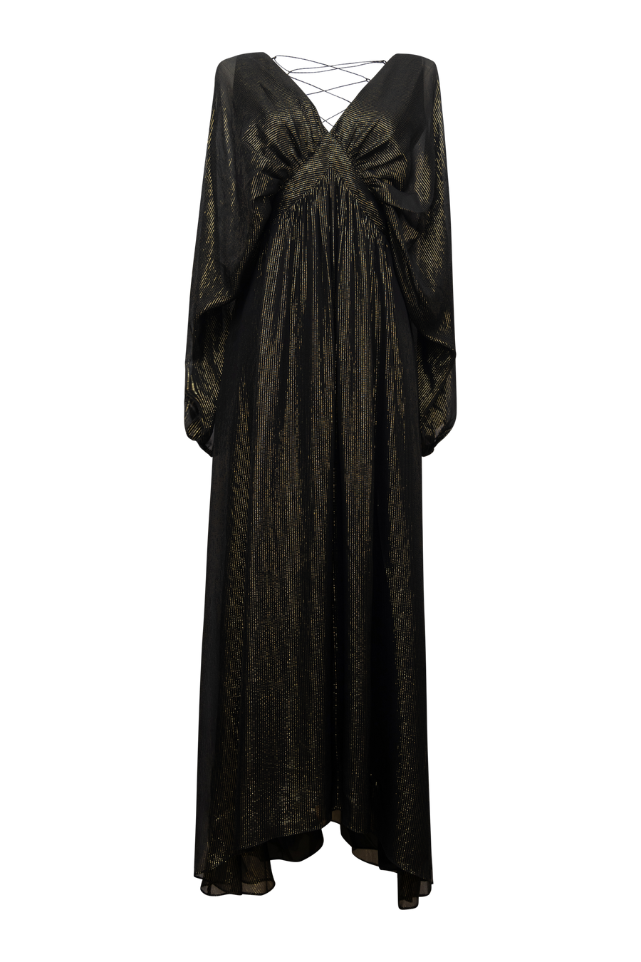 Paula Lace Detailed Chiffon Dress