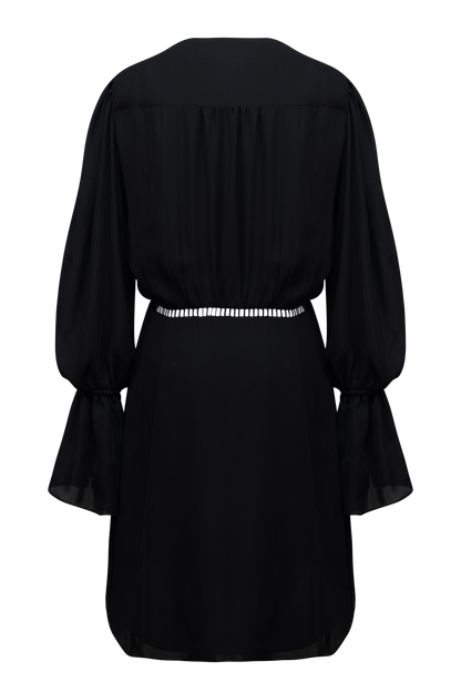 Jean Silk Mini Dress