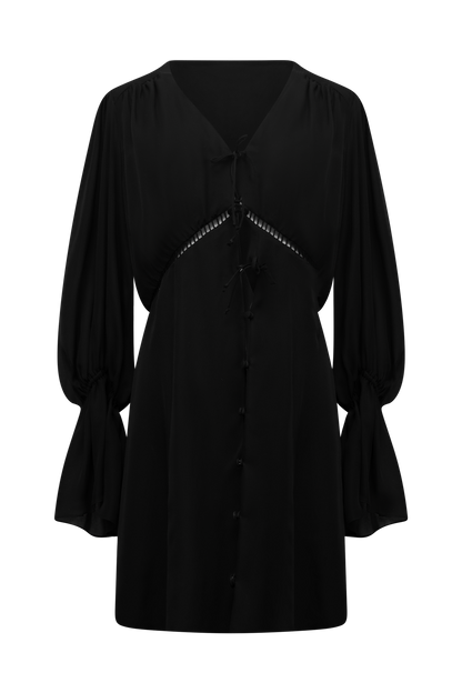 Jean Silk Mini Dress
