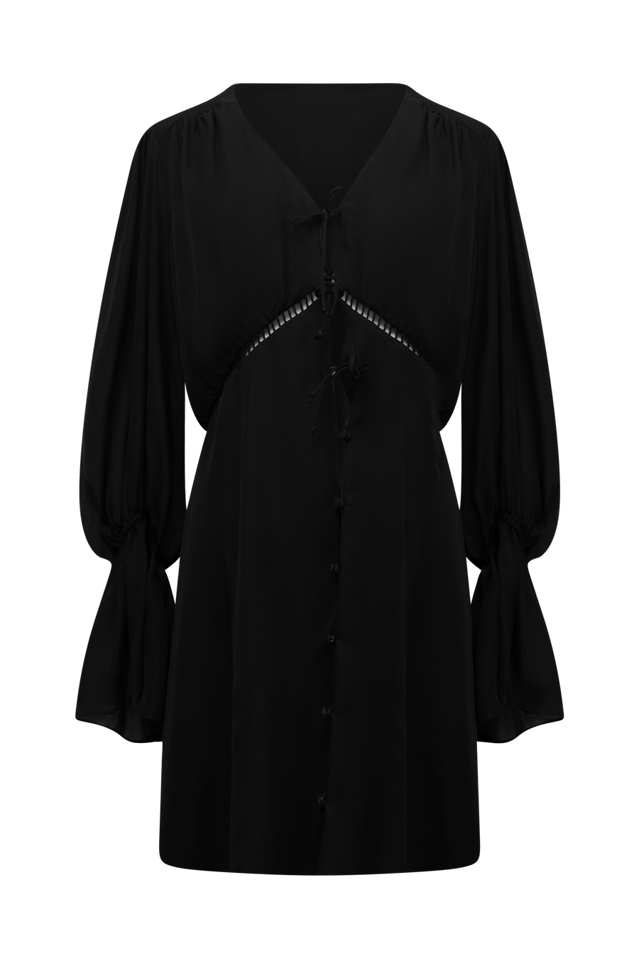 Jean Silk Mini Dress