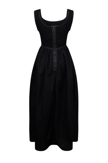 Monica Denim Midi Dress