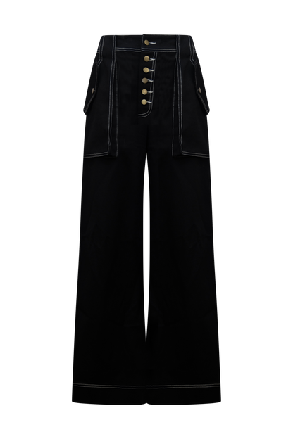 Erika Wide Leg Denim Pants
