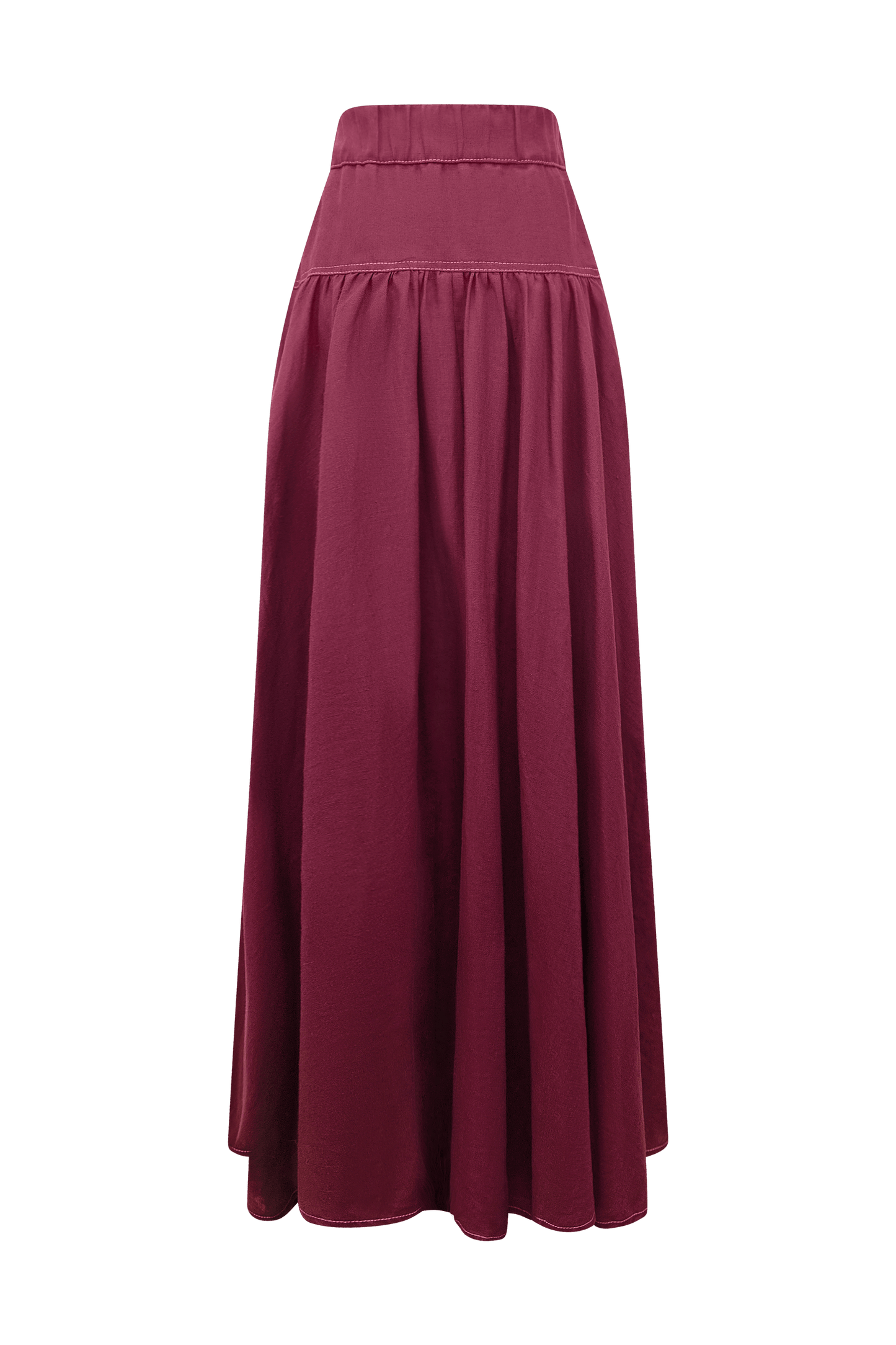 Patricia Linen Midi Skirt