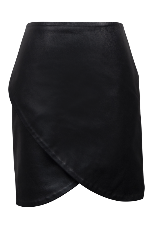 Sebastian Leather Mini Skirt