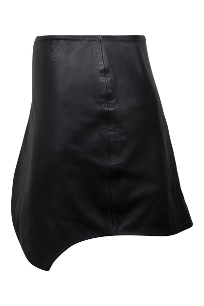 Sebastian Leather Mini Skirt