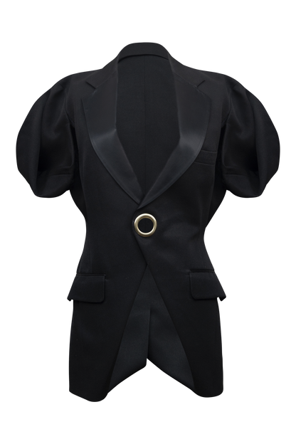Upcycled Black Blazer