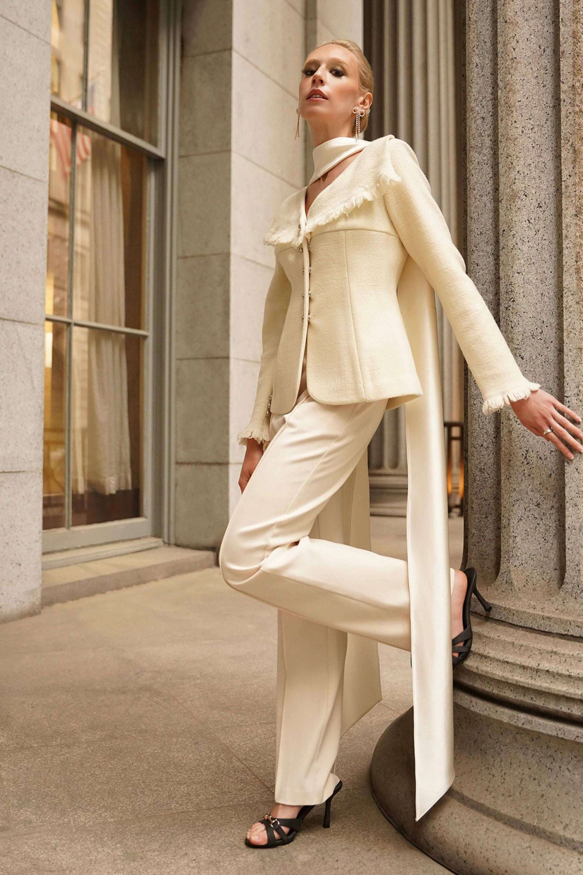 Alexandria Wool Blazer