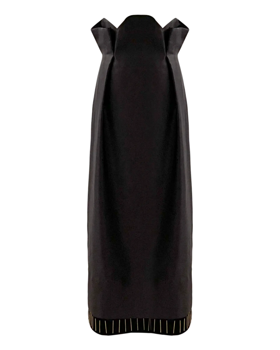 Mamá High-Waisted Peplum Skirt