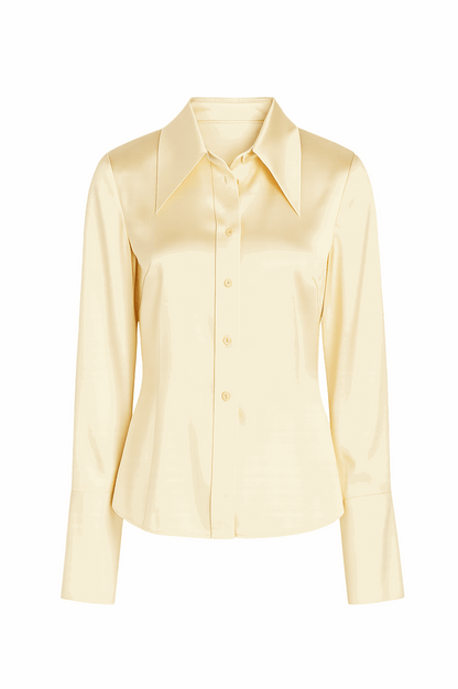 Everyday Silk Button Up